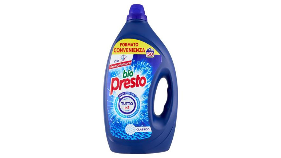 BIO PRESTO Liquido Classico 50 Lavaggi 2.250 ml