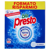 BIO PRESTO Polvere Classico 62 Lavaggi 3,100 kg