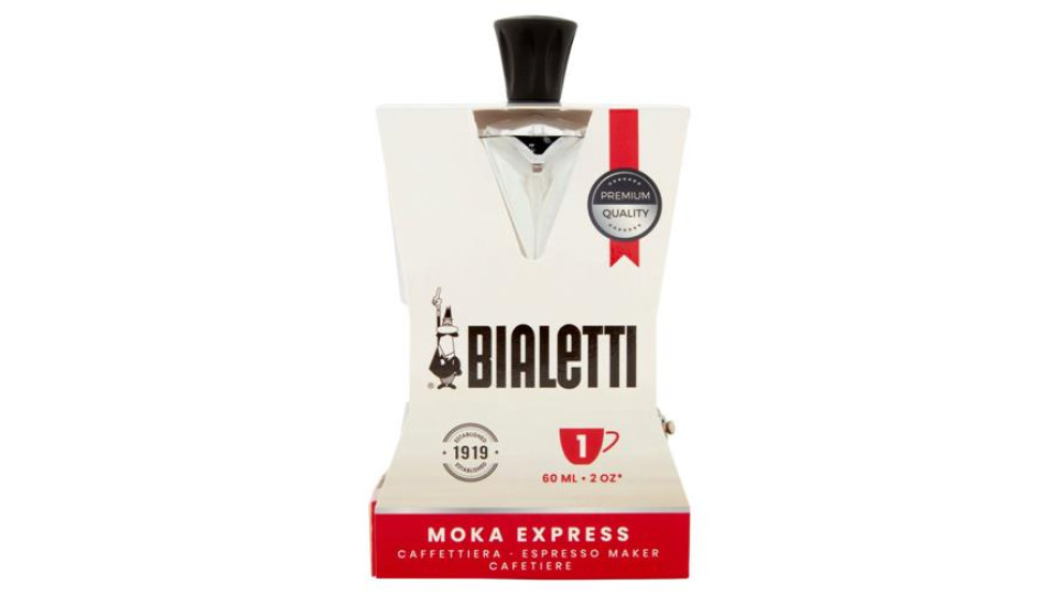 Bialetti Moka Express Caffettiera 1 Tazza