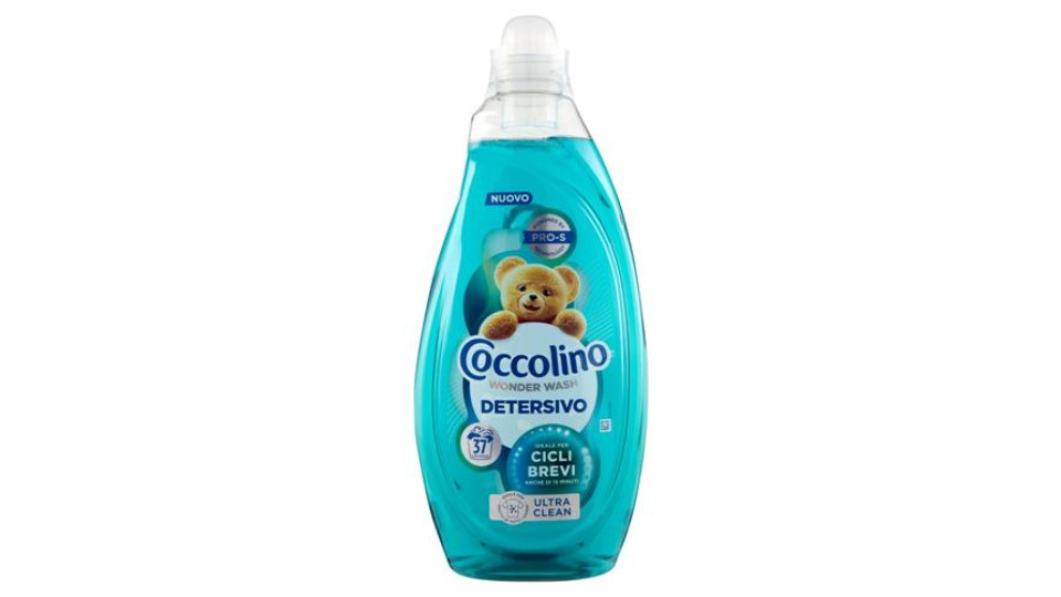 Coccolino Wonder Wash Detersivo Ultra Clean 37 Lavaggi 1480 ml