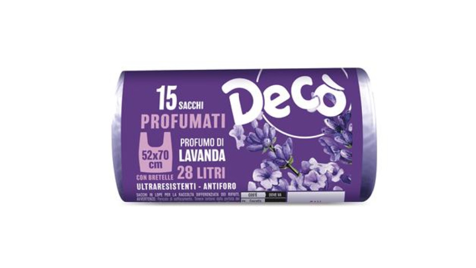 DECO SAC.PROF.C/MAN.52X70 MIX