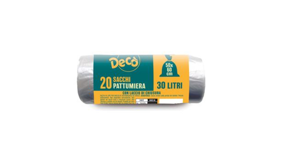DECO SAC.50X60 NEU/AZZ.TRA 20P