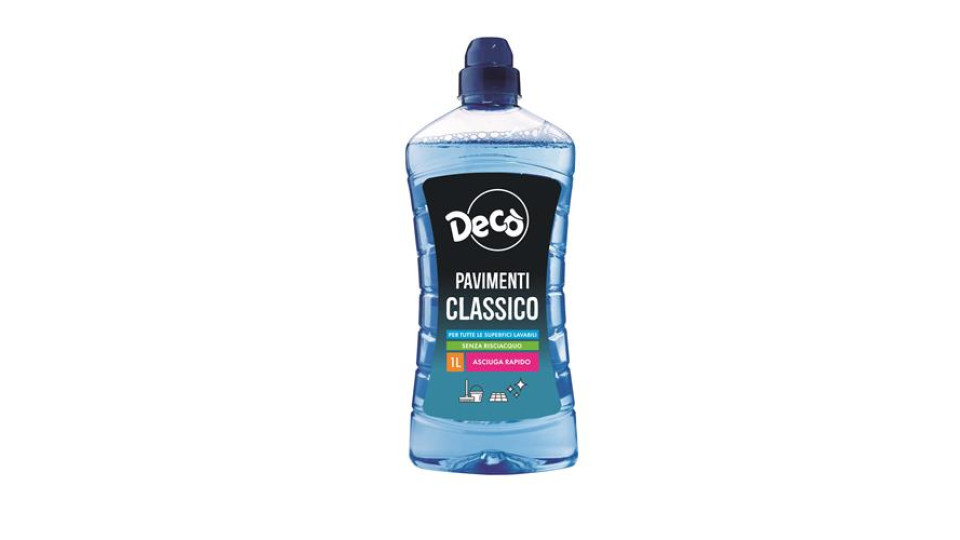 Decò DETERGENTE PAVIMENTI CLASSICO 1L