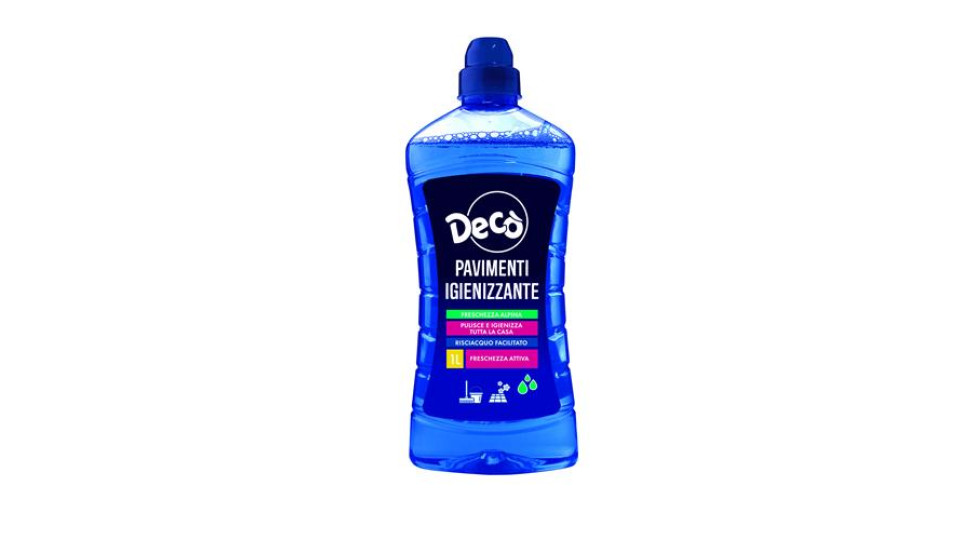 Decò DETERGENTE PAVIMENTI IGIENIZZANTE 1L