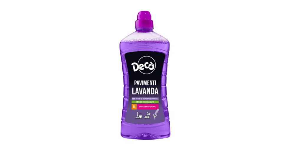 Decò DETERGENTE PAVIMENTI LAVANDA 1L