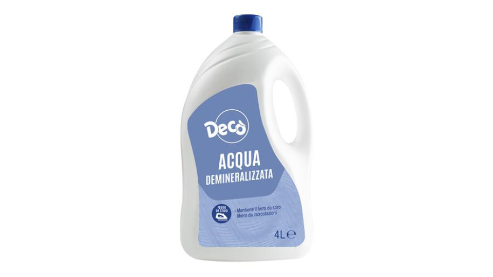 Decò acqua demineralizzata