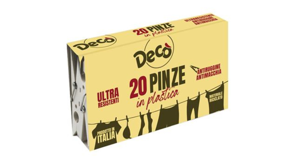 Decò pinze elefante in plastica