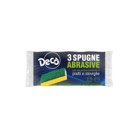 Decò spugna abrasiva 3pz