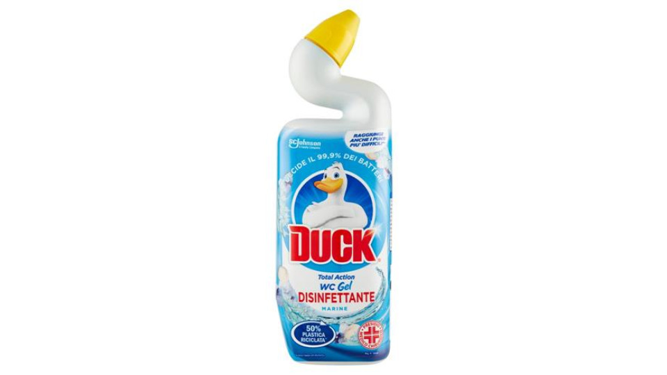Duck WC Gel Disinfettante - Liquido per WC, Fragranza Marine, 750ml