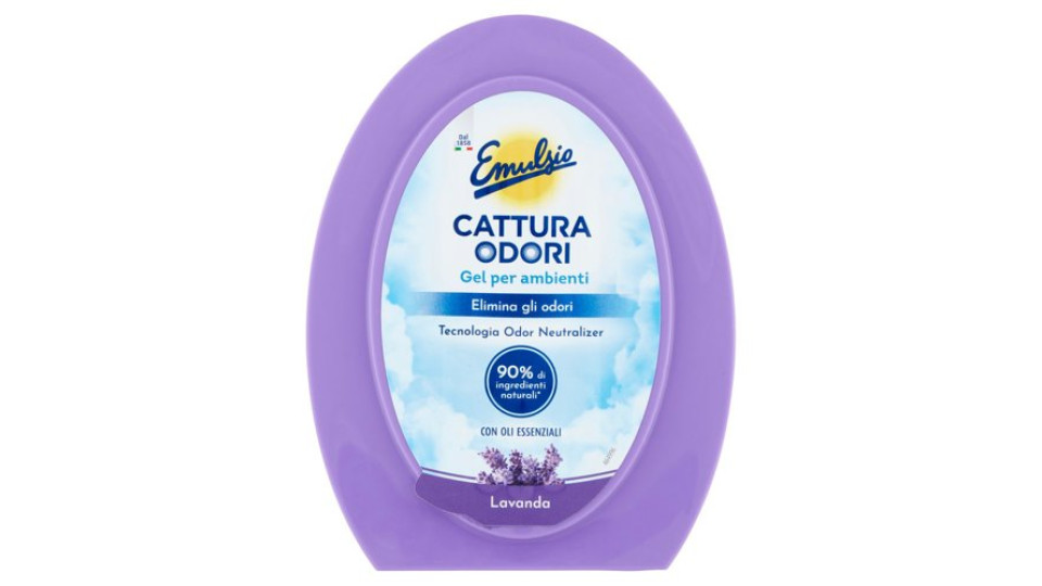Emulsio Cattura Odori Gel per ambienti Lavanda 150 g