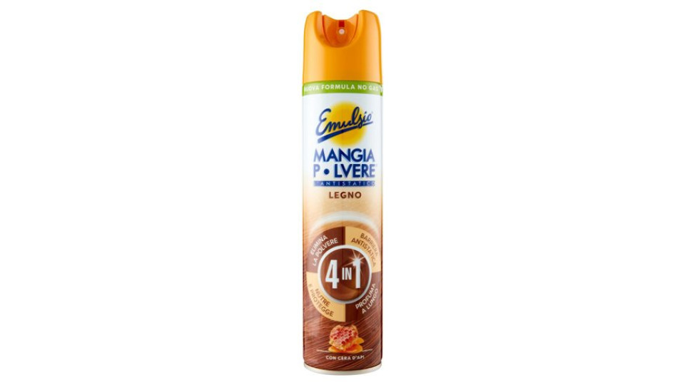 Emulsio Mangia Polvere l'Antistatico Legno 4 in 1 300 ml