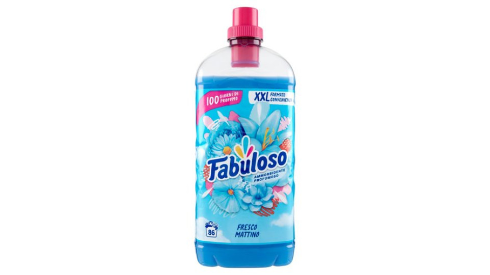 Fabuloso ammorbidente concentrato profumato Fresco Mattino 1,9 L