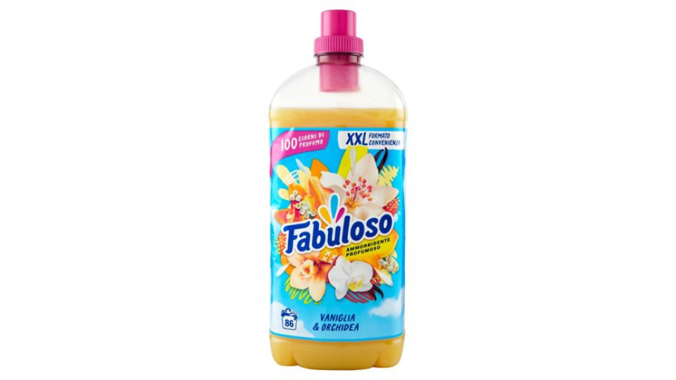 Fabuloso ammorbidente concentrato profumato Vaniglia 1,9 L