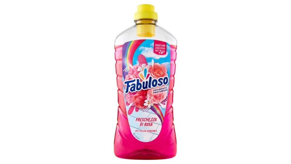 Fabuloso detersivo pavimenti profumato Freschezza di Rosa 950 ml