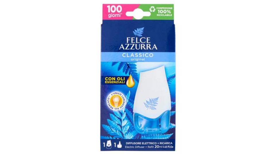 Felce Azzurra Fiori di Luna Diffusore Elettrico + Ricarica 20 ml