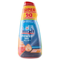 Finish Power Gel Antiodore 3 x 30 lavaggi gel Lavastoviglie 3 x 600 ml
