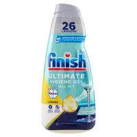 Finish Ultimate + Igiene Gel Napisan Lemon gel Lavastoviglie 26 lavaggi 560 ml