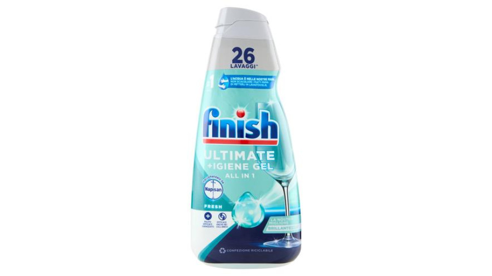 Finish Ultimate + Igiene Gel Napisan Regular gel Lavastoviglie 42 lavaggi 560 ml