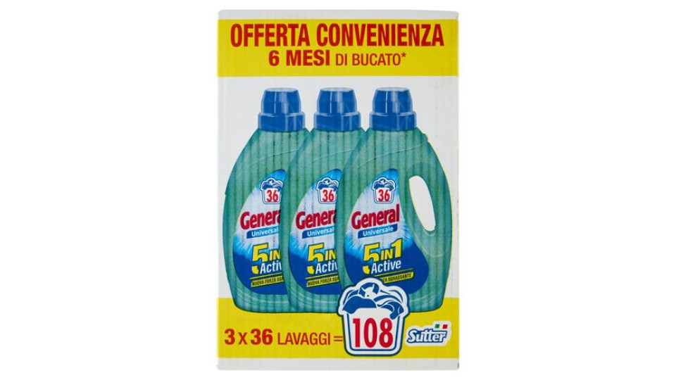 GENERAL LIQ. UNIVERS. 3X36LAV