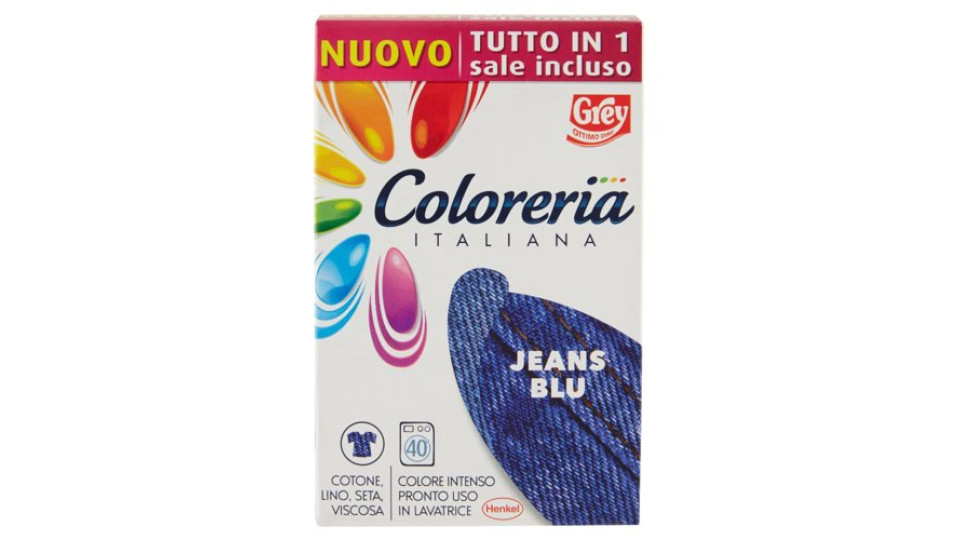 GREY Coloreria 350 gr. Jeans Blu