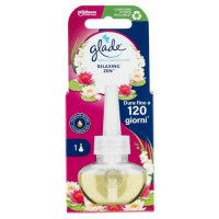 Glade Liquido Elettrico Ricarica, Profumatore per ambienti, Fragranza Relaxing Zen 20ml