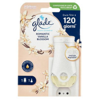 Glade Profumatore per ambienti con Oli Essenziali, Fragranza Romantic Vanilla Blossom 20ml