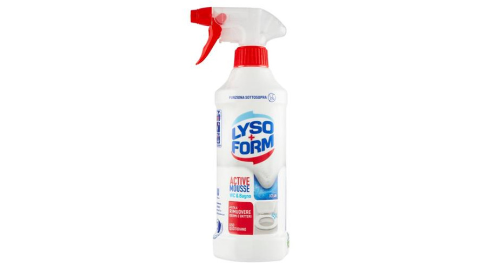 Lysoform Active Mousse Wc & Bagno Ocean 435 ml