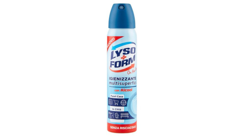 Lysoform On the Go Igienizzante multisuperfici 75 ml