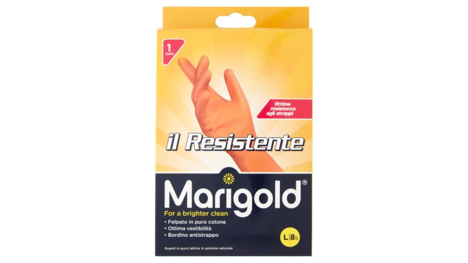 Marigold Il Sensibile, guanti casalinghi per il massimo comfort, taglia grande, 1pz