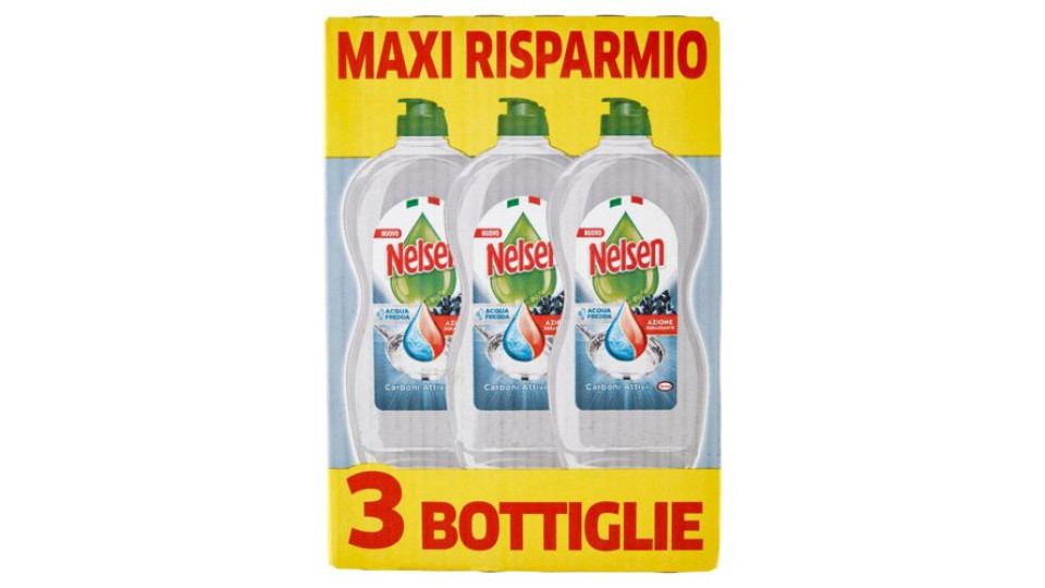 NELSEN Carboni Attivi 3 x 850 ml