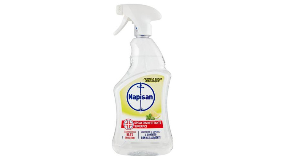 Napisan Spray Disinfettante Superfici Limone e Menta 740 mL