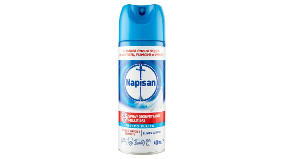 Napisan Spray Fresco Pulito Disinfettante Milleusi 400 ml