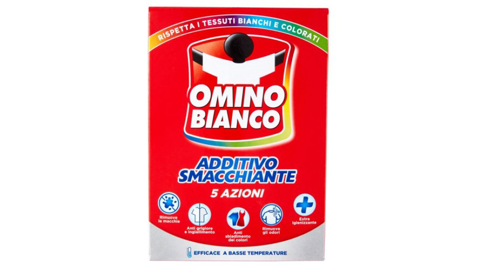 Omino Bianco Additivo Smacchiante Polvere 500 g