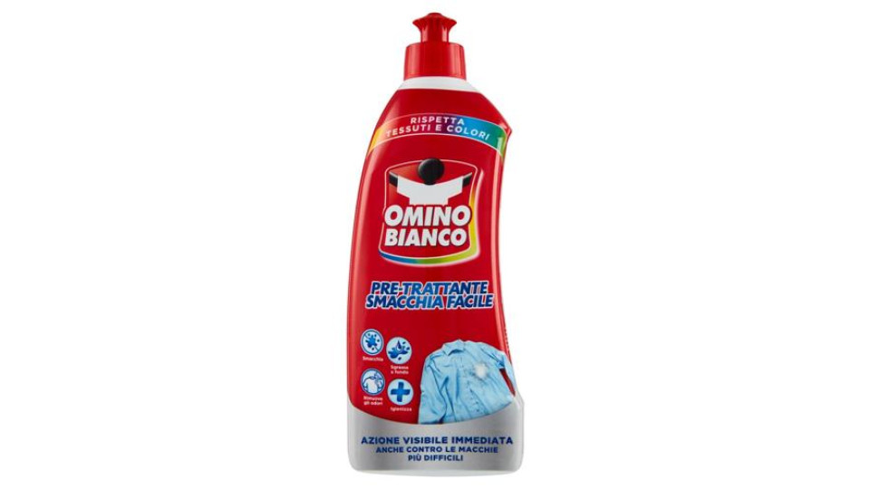 Omino Bianco Pre-Trattante Smacchia Facile 520 ml