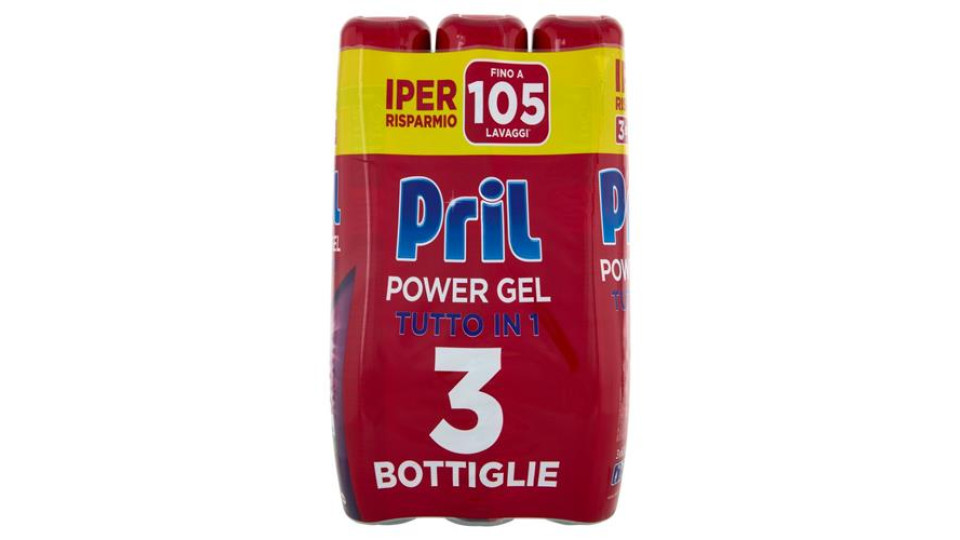 PRIL Tutto in 1 Gel Classico 3x630ml