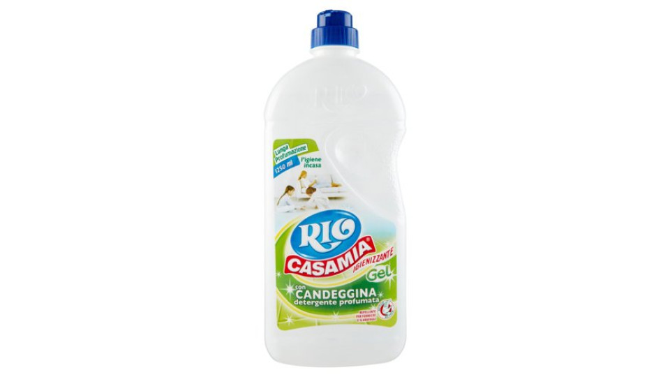 Rio Casamia Super Igienizzante con Ammoniaca Detergente Superprofumata profumo Lavanda 1250 ml