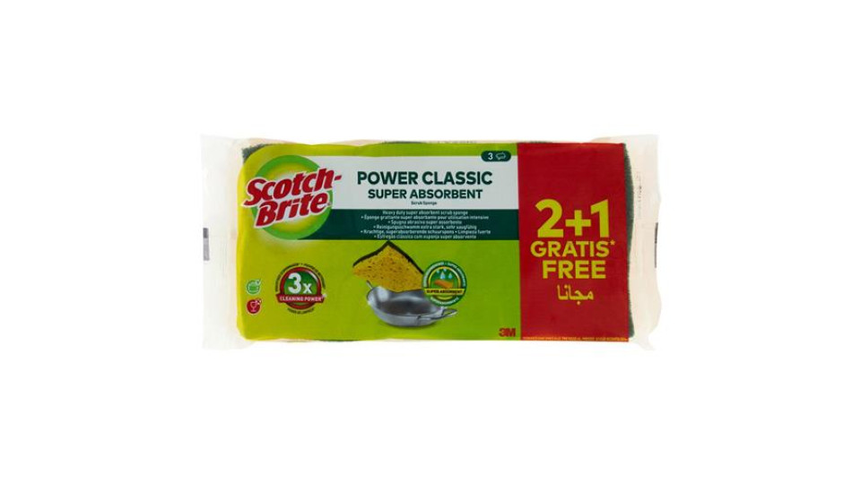 SCOTCH BRITE SPUGNA VEGET.2+1