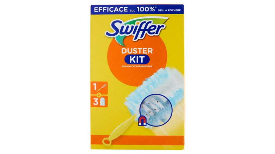 SWIFFER DUSTER KIT + 3 PIUMINI