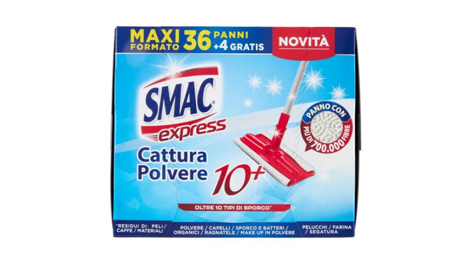 Smac expess Cattura Polvere 10+ Panni 36+4 pz