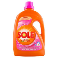 Sole Detersivo lavatrice Potere smacchiante 123 lavaggi 3 x 1,845 L