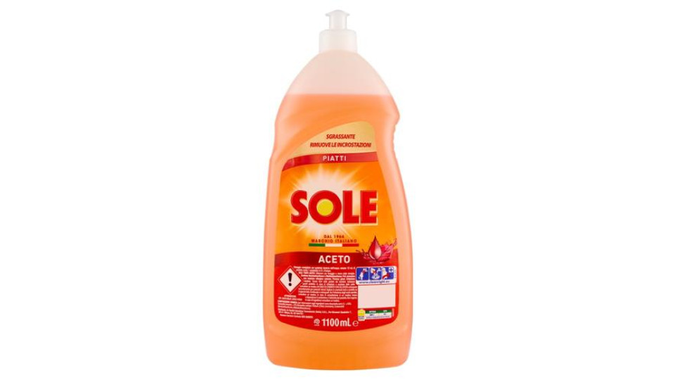 Sole Sapone piatti Aceto 1,1 L