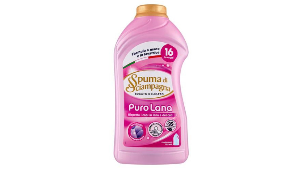 Spuma di Sciampagna Bucato Delicato Pura Lana 800 ml