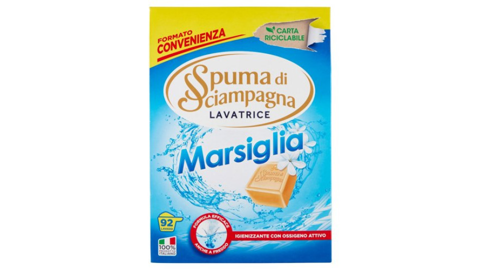 Spuma di Sciampagna Marsiglia Lavatrice 4140 g