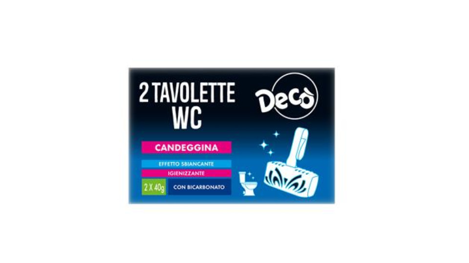 Tavoletta Per Wc Candeggina Gr 80