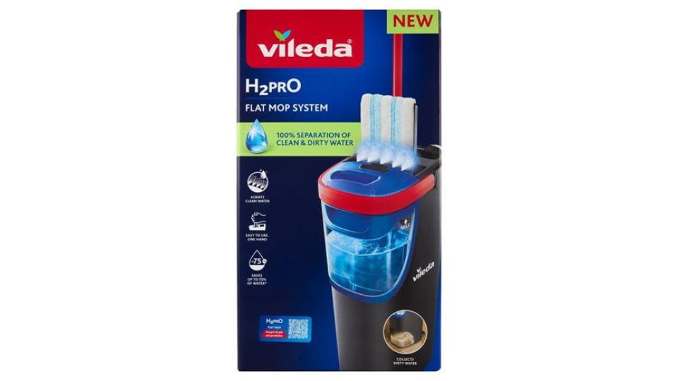 VILEDA H2PRO FLAT MOP SYSTEM