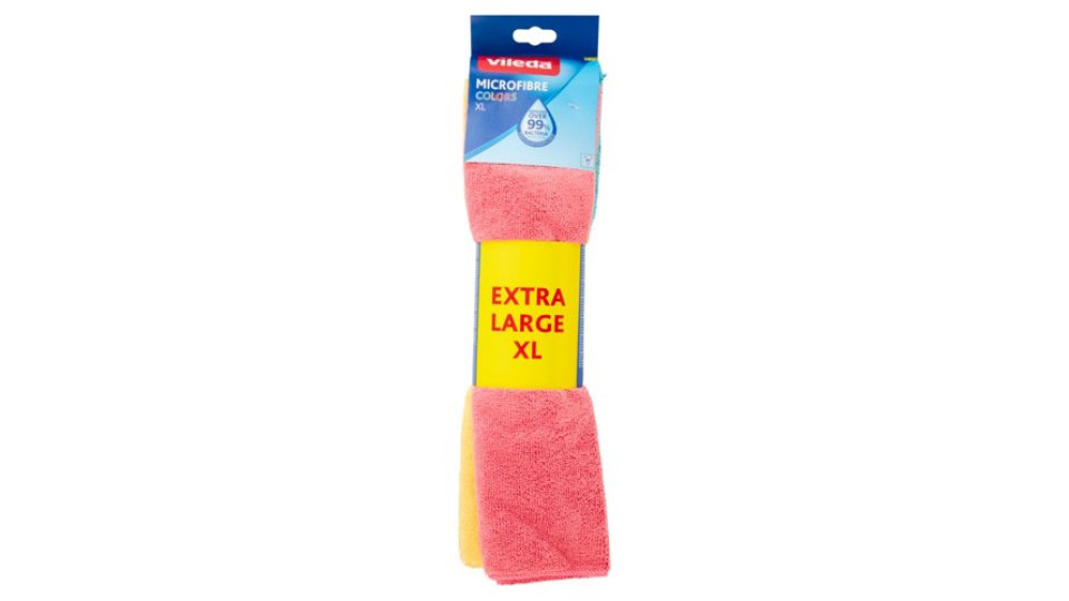 Vileda Microfibre Colors XL cm 36x34 4pz
