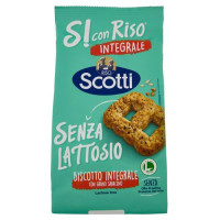 Riso Scotti Si con Riso Senza Lattosio Fibra Più Fibra Biscotto Integrale con grano saraceno 350 g