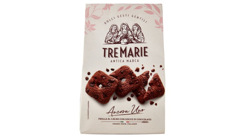 Tre Marie Ancora Uno Frolla al Cacao con Gocce di Cioccolato 315 g