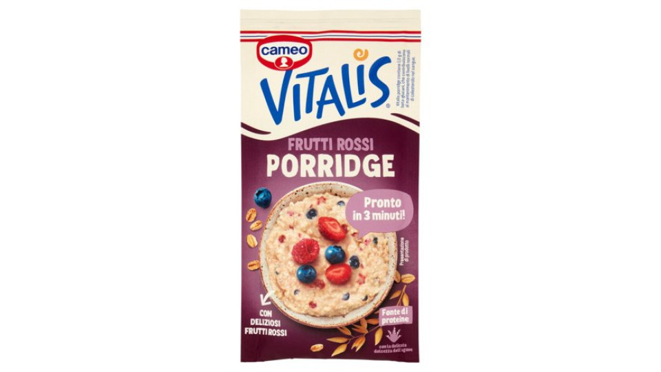 cameo Vitalis Frutti Rossi Porridge 56 g