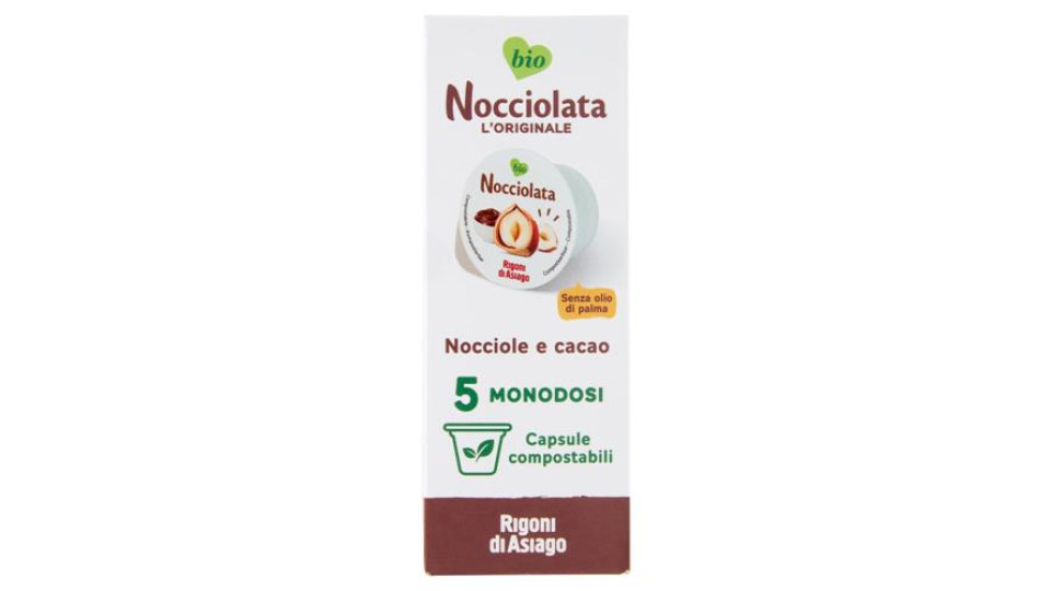 Rigoni di Asiago Nocciolata l'Originale bio 5 x 20 g